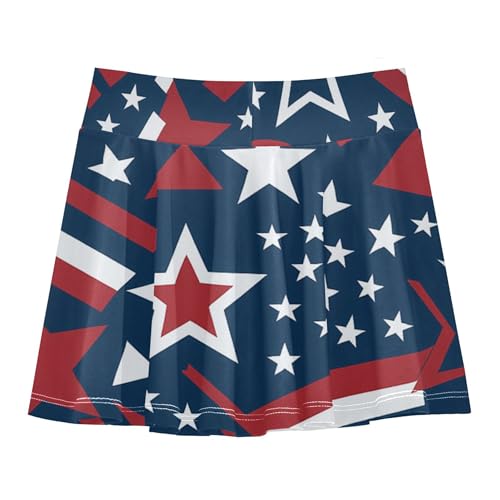 Girls Athletic Skorts with Built-in Shorts Flowy Scort Skirt Little Girl Pleated Skirt for Kids with Pockets2