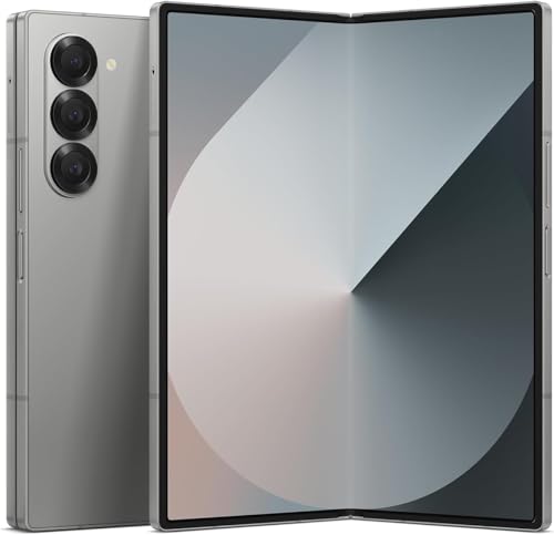 Samsung Galaxy Z Fold 6 in Silver Shadow