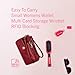 Mundi Jacqui RFID Crossbody Wallet for Women, Vegan Leather Small Travel Handbag with Phone Holder, Compact Organizer with Card Slots and Removable Strap, Vacation Purse in Dear Daisy