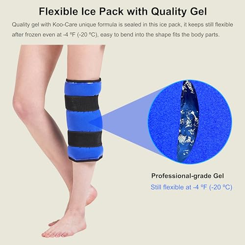 Coussin thermique flexible réutilisable Koo-Care grande taille avec sangle - 6