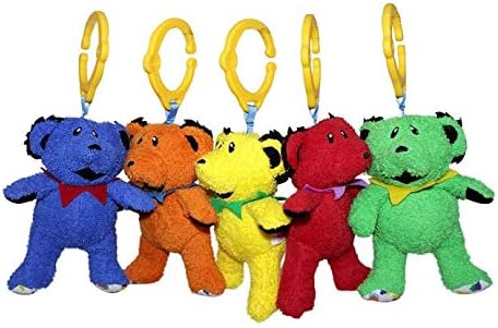 Daphyl's Grateful Dead Interactive Plush Dancing Bears 5 Pack