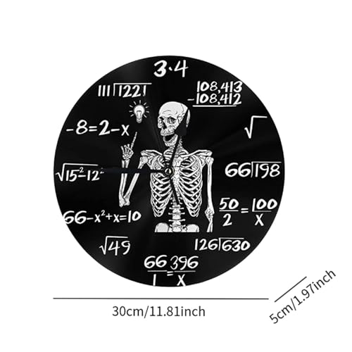 Horloge mathématique cadeau idéal pour ingénieurs et décoration de bureau originale