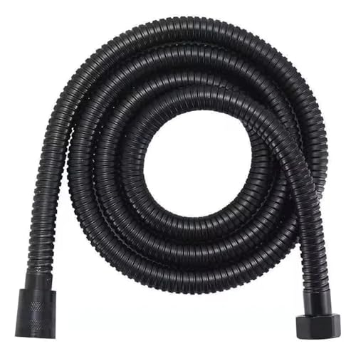 Tuyau de douche anti-torsion rallonge de plomberie inox argenté 3m
