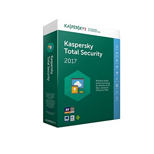 Kaspersky Total Security 2017 - Software De Seguridad Y Antivirus, 3 Usuarios,...