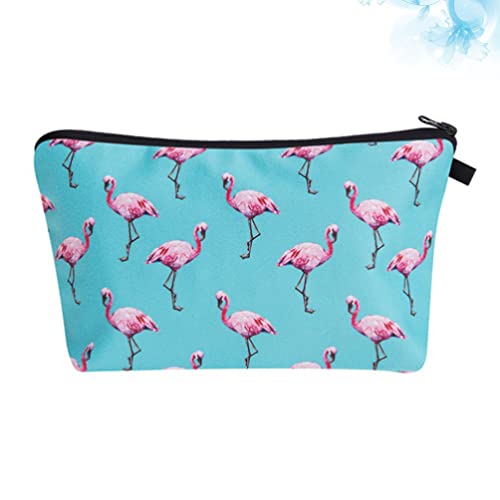 ABOOFAN 1 Unidade Nécessaire Flamingo Bolsa De Viagem Para Mulheres Flamingo Bolsa De Maquiagem Femi