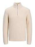 Jack&Jones Originales - Jersey de manga larga para adulto, corte normal, cierre alto