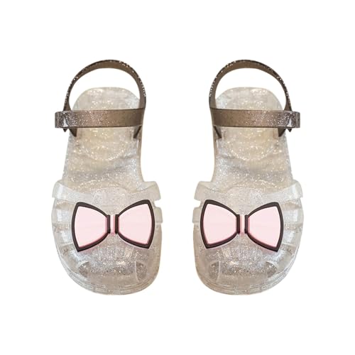 Sandals for Girls Soft Jelly Shoes Unisex-Child Boys Sandal ubber Sole Closed Toe Beach Mary Jane Princess Dress Flat