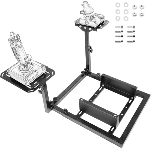 Marada Flight Sim Stand or Racing Simulation Cockpit Adjustable F...