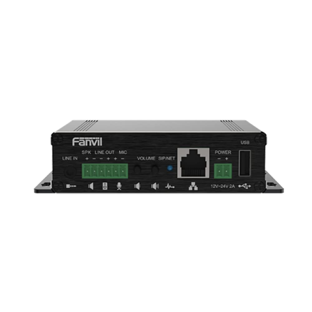 Fanvil PA3 SIP Paging Gateway Audioverstärker, Videokameraverwaltung