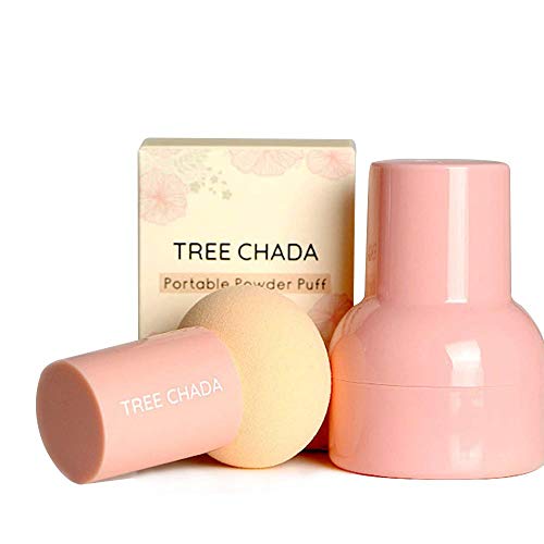 Beauty Sponge Travel Case -Makeup Sponge，Premium Beauty Sponge Makeup Blender for Powder, Foundation Blending Blush Concealer Eye Face Powder Cream Beauty Sponge (pink)