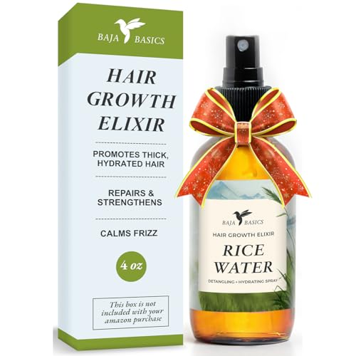 Rice Water For Hair Growth by Baja Basics, Thickness, Strength,