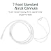 ANSNF Super Soft Nasal Cannula, 7Ft Standard Oxygen Cannula for Adults, High Flow Cannula Nasal Tubing, Kink Resistant (5 Pack)