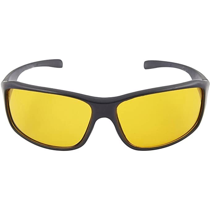 Buy Gewgaw Centre Unisex Night Vision/Bike Sunglasses (Yellow) at Amazon.in