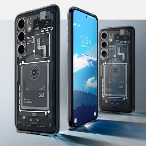 Spigen Ultra Hybrid for Samsung Galaxy S24 Case, Galaxy S24 Back Cover (2024) - TPU+Poly Carbonate｜Zero One