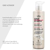 LENDAN - Aktywator loków w kremie - Terra Curly Activator - 275 ml - Zdefiniowane loki - Rozplątywanie włosów - z osłoną cieplną do włosów - Głębokie odżywianie