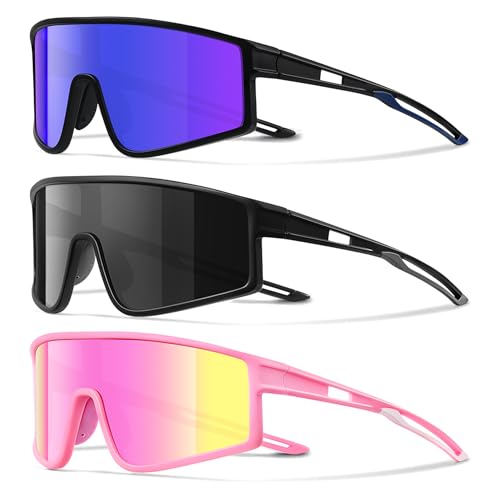 Image of Kids Polarized Sunglasses Youth Baseball Sun Glasses for Boys Girls | UV Protection,Toddler Softball Glasses, Gifts for Cycling,Running,Fishing,Hiking,Sports Stuff Beach Accessories for 3-12 Teen