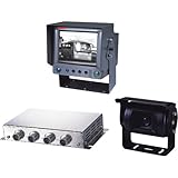 Mace Security Products 5.5 Video Monitor Kit Car Rear View System (Black & White)