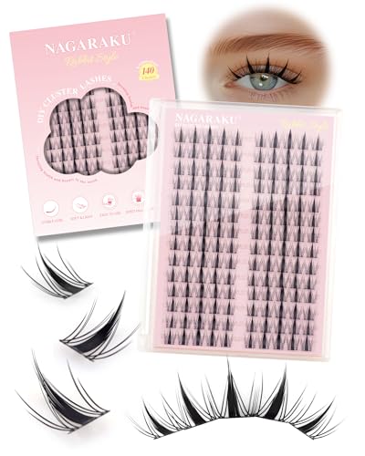 NAGARAKU �����p���܂� DIY�܂� ����0.07mm C�J�[�� ����8mm-12mm 140�� �y�� �����ԃL�[�v �� �E�T�M�X�^�C�� Rabbit Style