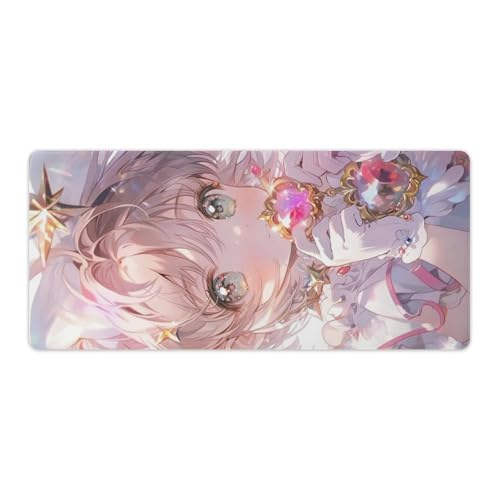 メイドインアビス マウスパッド 大型 ゲーミング 滑り止め 防水 デスクマット 超大型 デスクパット パソコンマット ゲーミ 可愛い 大判 装飾 マウス対応 耐久性 滑り止め おしゃれ 大きいサイズ プレゼント 贈り物 40x90cm