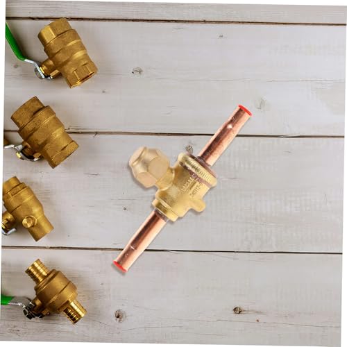 Válvula de carga de refrigerante HVAC optimizada para instalación rápida 5