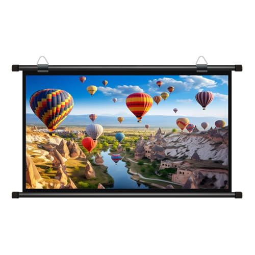 Pantalla de proyector enrollable 72 pulgadas 16:9