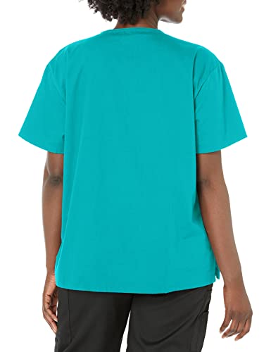 Image of Dickies Women's Jr. Fit V-Neck Scrub Top Multiple Patch Pockets