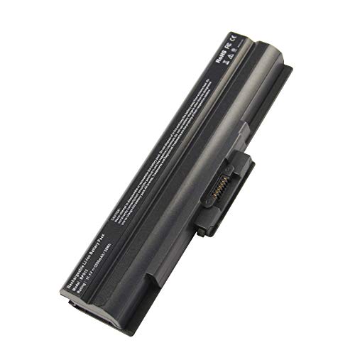 Laptop Battery Fit Sony Vaio Vgp-Bps13 Vgp-Bps13A Vgp-Bps13A/B Vgp-Bps13B/S Vgp-Bpl13 Vgp-Bps21 Vgp-Bps21A Vgp-Bps21B Pcg-81214L Pcg-81114L - [Black 6 Cells 11.1V 5200Mah] -Futurebatt #TOP1