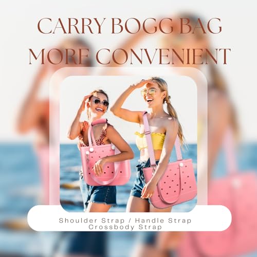 Image of Strap Wrap for Bogg Bag Accessories, Adjustable Crossbody Shoulder Strap Wrap with Detachable Pad, For XL Medium Bog Bag