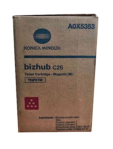 Cartouche de toner magenta A0X5353 Konica Minolta Bizhub C25 pour bureau