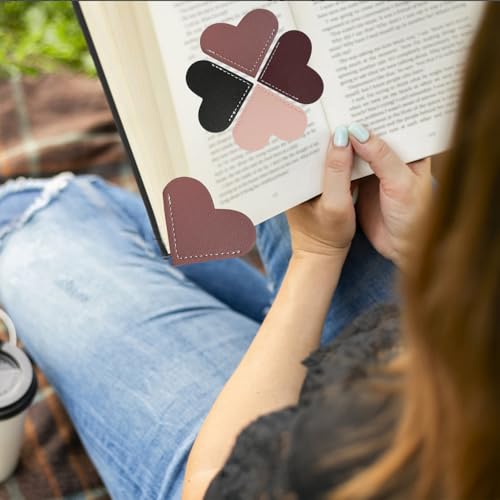 8-Pack Heart Bookmarks for Reading - Only $3.49