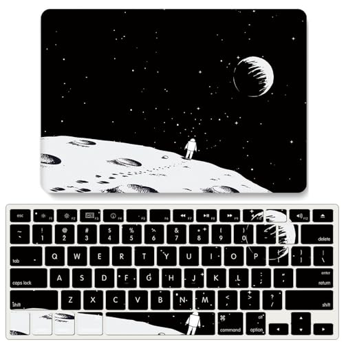Coque MacBook Air 15 M2 A2941 JZ Astronaut avec protège-clavier
