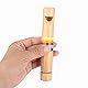 Dilwe Flûte en Bois, flûte à Pistons en Bois Fipple Piccolo Flute Instrument Toy Children Aoerfu Children Percussion Instrument