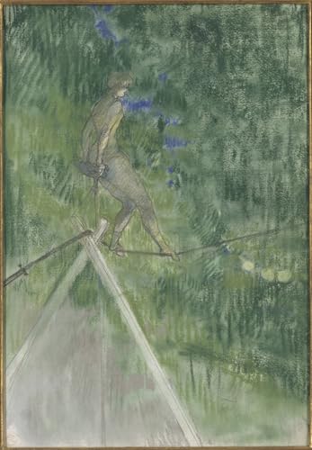 Lienzo de Toulouse Lautrec El bailarín de la cuerda acabado premium 60x90