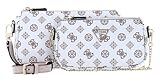 Einfach genial! Mit dieser GUESS Tasche im Set haben Sie alles richtig gemacht. Ob Umhängetasche, Schultertasche oder im Set aneinander fixiert, sind diese Taschen ein Must-have für Ihre Garderobe. Maße: 23 x 13 x 4,5 cm