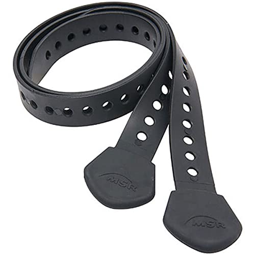 Review de Kit snowboard los más recomendados. 27 MSR Kit de Correa clásica para Raquetas de Nieve, 18 Pulgadas, Color Negro