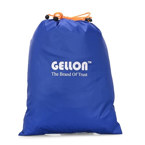 Image of Gellon 2 Pc Shoes Bag in Umbrella Cloth with Water Proof for Travel & Storage Travel Organizer for Women & Men Travel Accessories Shoes Cover Pouch for Travel Essentials in Blue Color
