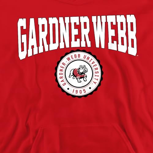 LOGOVISION Gardner-Webb University Collegiate Seal Youth Kids Boy/Girls Pull-Over Hoodie2