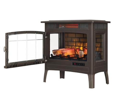 image for duraflame Freestanding Electric Fireplace Stove Heater with 3D Flame E