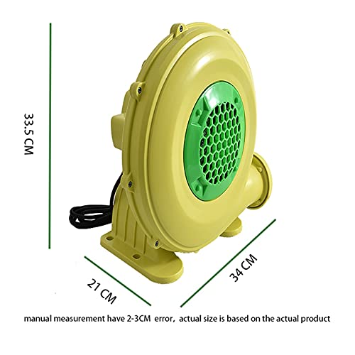Bomba potente inflable de 480W para levantar castillos de lona 7