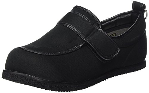 豊通オールライフ リハビリシューズ LK-1 片足 22.5cm クロ