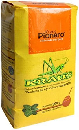 Yerba Mate Kraus Pionero 500g Mild/Smooth Blend