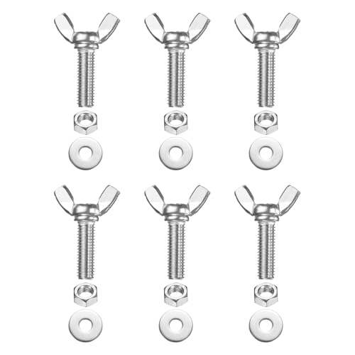 Vis papillon M8 x 25 mm PATIKIL : finis les outils perdus pour serrer vos machines de bricolage