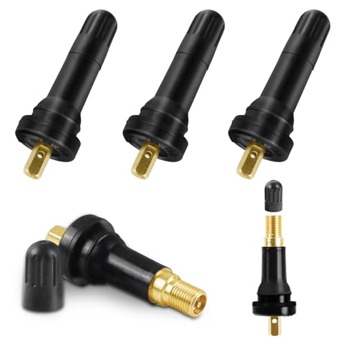 OTAUPRS TPMS Valve Stem TPMS 20008 Tire Valve Stems TPMS Snap-in Tire Pressure Sensor Valve Stem (5Pcs)