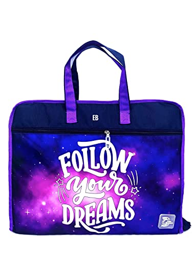 Image of Echo Boomers Designed Print A3 Size Drawing Activity Bag with Multiple Pockets