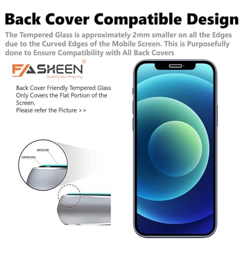 Image of FASHEEN Screen Protector Compatible With vivo V2548, 9H Hardness Flexible Screenguard, Mobile Screen Guard Not a Tempered Glass