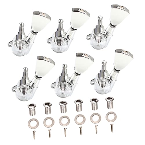Vaguelly 1 Set Guitar Tuning Pegs Locking Folk Guitar Pegs for Acoustic Instruments Durable and Practical for Beginners and Repairers Great present