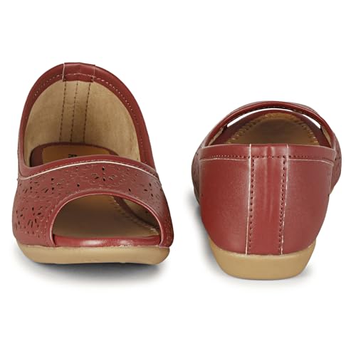 Image of Footshez Women's Black Ballet Flat | Women's Fashion Sandals Bellies-P