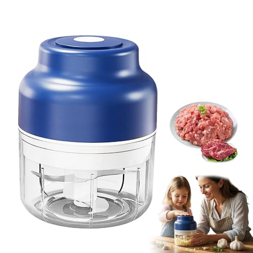 Electric Mini Garlic Chopper Set