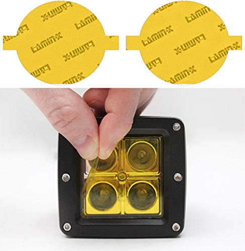 Lamin-x Custom Fit Yellow Fog Light Covers for Toyota RAV4 (19-)