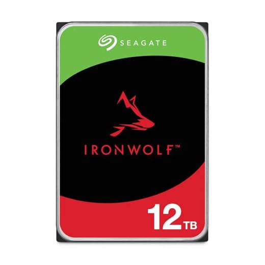 Seagate IronWolf 12TB NAS Internal Hard Drive HDD – 3.5 Inch SATA 6Gb/s 7200 RPM 256MB Cache for RAID Network Attached Storage – Frustration Free Packaging (ST12000VNZ008)